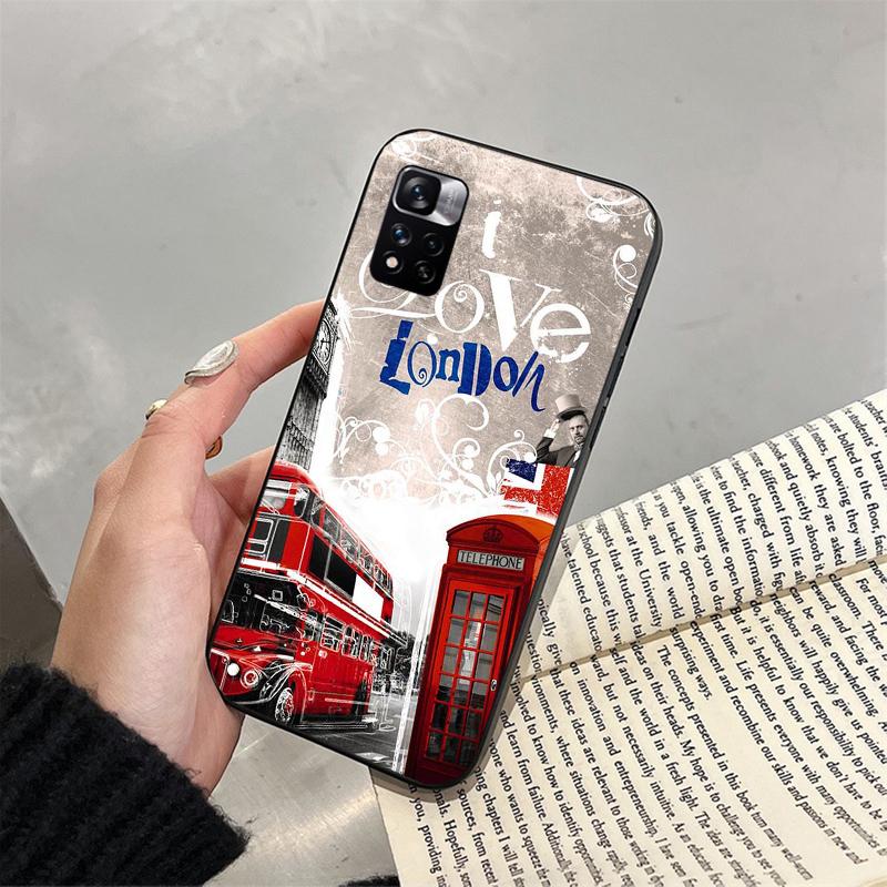 London aesthetics Funda Phone Case For Xiaomi Redmi note 14 Pro 14 13 12 11 10 Pro 14S 12S 11S Redmi 14C 13C 10