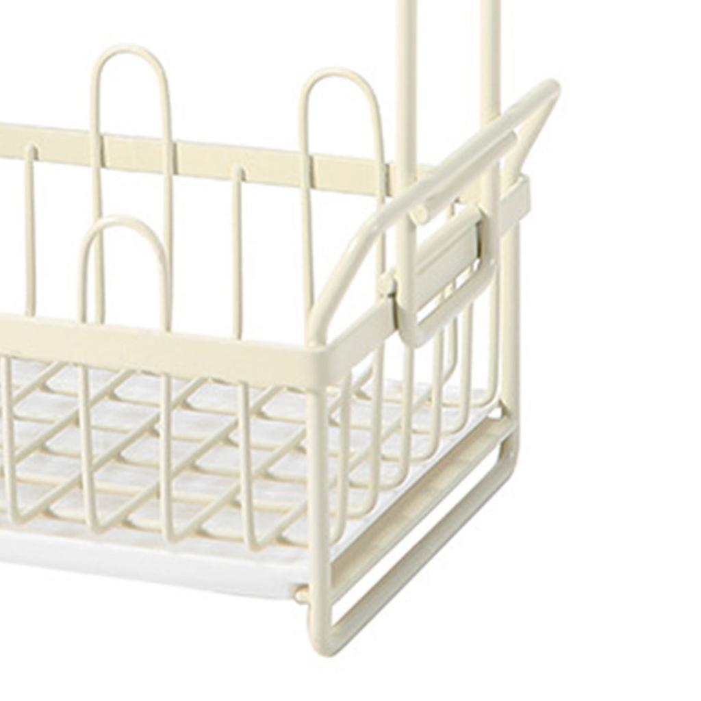 Sponge Rag Rack Dishcloth Drying Rack Sink Faucet Detergent Sponge Holder   for Kitchen Countertop