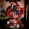 35Cm Tokyo Ghoul Gk Ken Kaneki White Hair 4 Kagune Action Figurine Double Head Statue Desktop Ornament Plaything Model Periphery Gifts