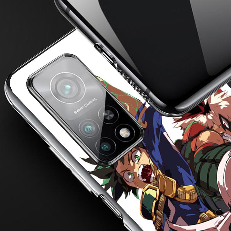 My Hero Art Phone Case For Xiaomi Redmi Note 15 14 13 12S 12 11 Pro Plus 14S 11S 11E 10 10S 11T 5G Personalized Cover Redmi Note