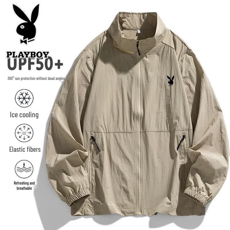PLAYBOY Men s Summer Sun Protection Jacket 4XL