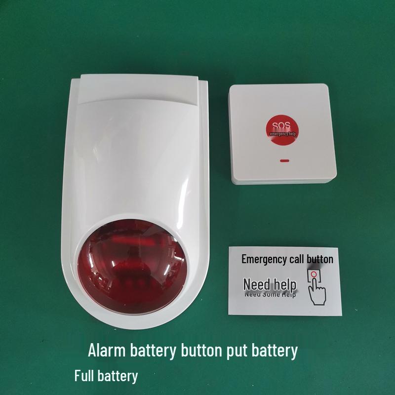 Cold Storage Wireless Alarm: One-Button Sound & Light Alerts for Preventing Door Closure and Freezer Emergency Rescues.