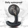 Male Prostate Massager Wireless Remote Control Anal Plug Vibrator Huge Butt Plug Inflatable Vagina Anal Sex Toys for Men 18
