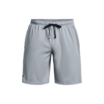 Solid Logo Elastic Waistband Sports Shorts Men Bottoms Harbor-Blue 1328705-465