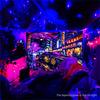 Racing Uv Blacklight Fluoresce Tapestry Room Decoration Neon-Lit Anime Car Aesthetic Wall Hanging Party Decor Backdrops Cloth