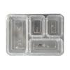 WS 1200ml 4-Compartment Disposable Meal Containers