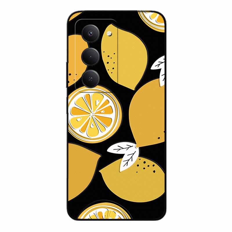3D Emboss Cases For Redmi 15 5G 4G Relief Emboss Soft Silicone Back Cover For Xiaomi Redmi15 Flower Relief  Funda Redmi 15 4G 5G
