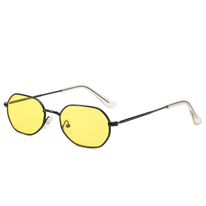 

Солнцезащитные очки, Металлическая маленькая оправа Морские солнцезащитные очки Полигональные Персонализированные солнцезащитные очки Spot