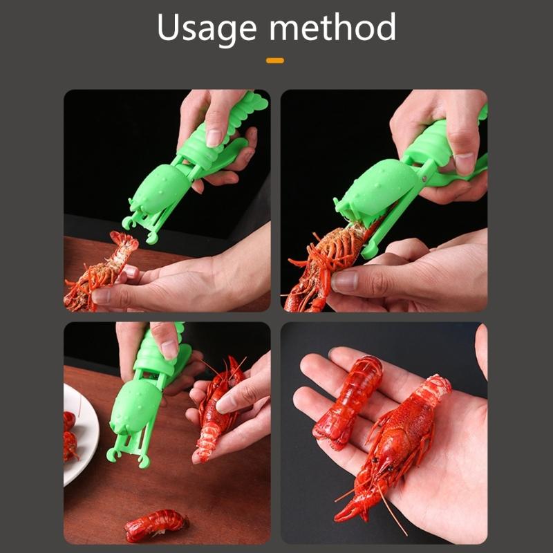 3pcs Crawfish Peeler Tool Easy To Use Sheller For Quickly Shrimp And Crawfish Tail Peeling In Household Kitchens