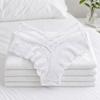 Underwear Women Lace Floral Thong Low-Rise T-back Panties Lace Solid Briefs  Daily Wear