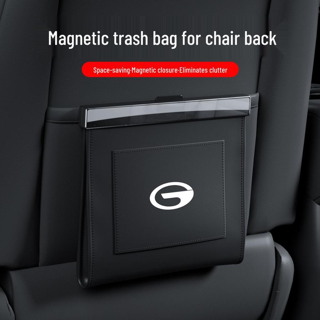 Trumpchi GS3/GS4, Shadow Leopard M6 Car Seat Back Magnetic Waterproof Leather Storage Bag