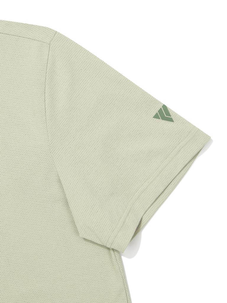 K2 Ktr Graphic Short Sleeve Round Neck T-Shirt_Green Clay