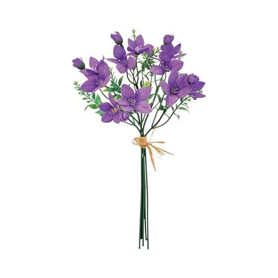 Tokyodo Artificial Flower Bell Flower Bundle #11 PULV 5 Pieces FM005155-011
