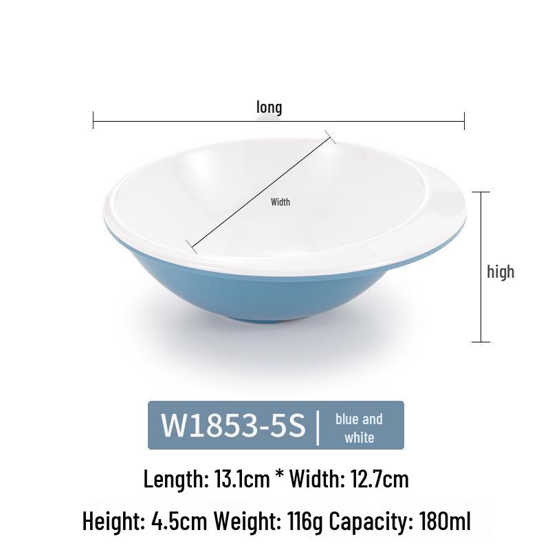 Melamine Imitation Porcelain Condiment Bowl: Small Dipping Sauce Bowl for Hot Pot, Barbecue, Buffet, and Restaurants.