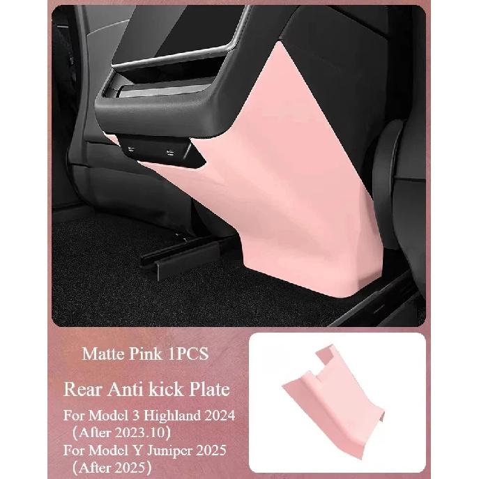 For Tesla Model Y Juniper 2025 Rear Screen Cover Protector Frame Back Air Vent Trim Protective White Car Interior Accessories