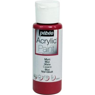 59ml Bottle of Acrylic Paint ACRYLIC PAINT MAT Plum