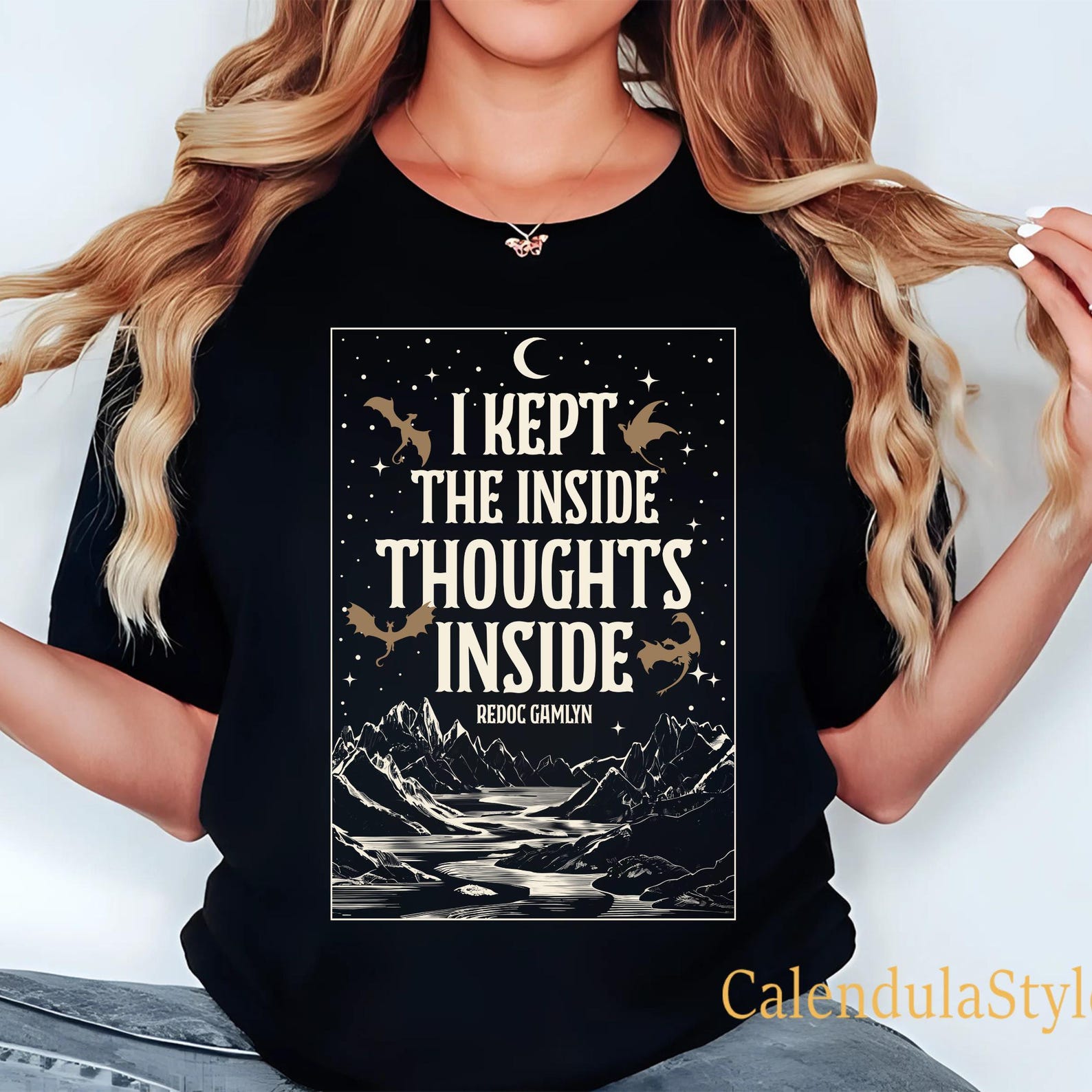 I Kept The Inside Thoughts Inside Shirt, Ridoc Quest Squad Comfort Colors Shirt, Onyx Storm Fourth Wing Shirt For Fans, Bookish Gift Shirt M