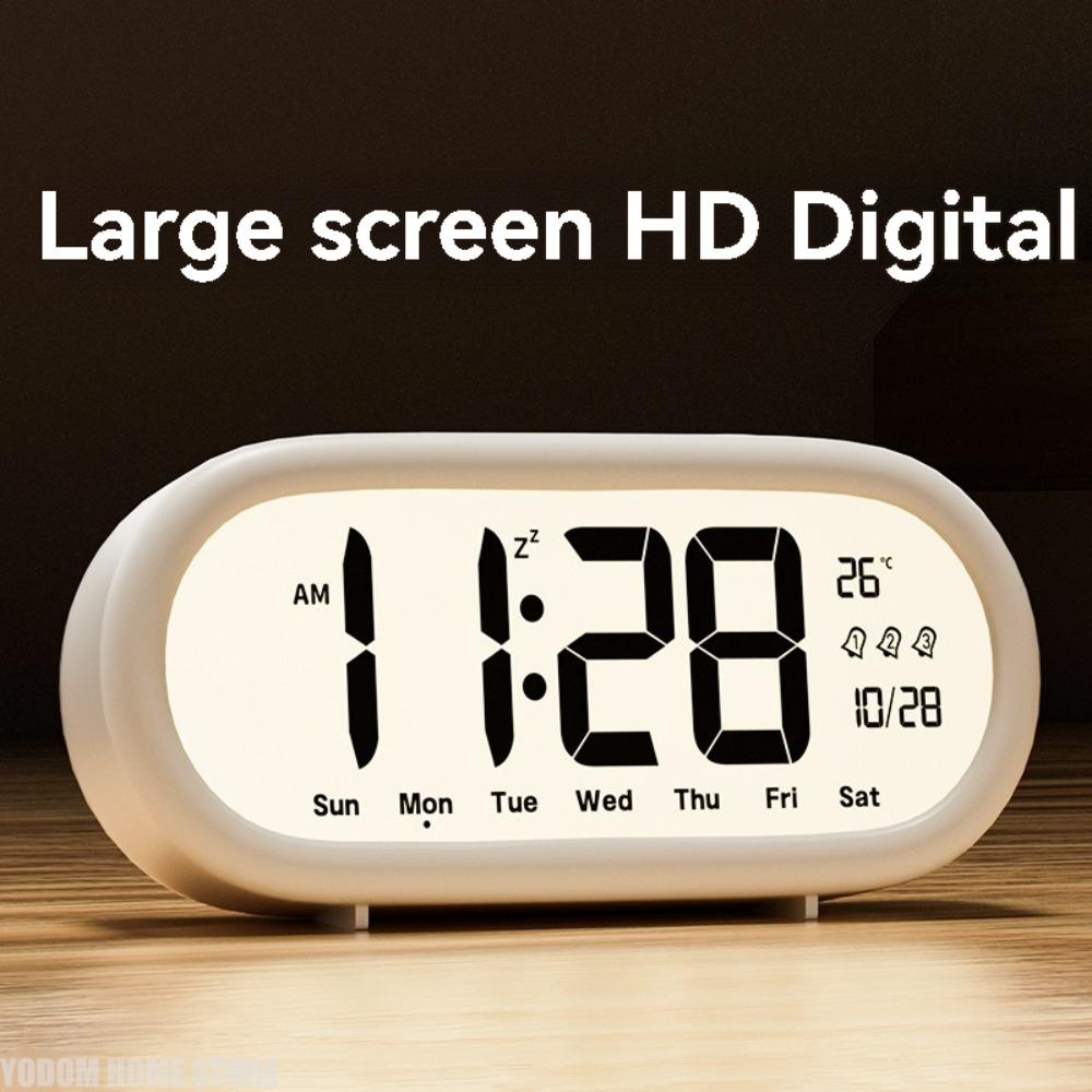 1PC Alarm Clock for Students Large Screen Clear Numbers New Smart Electronic Clock Desktop Children's Home Products2