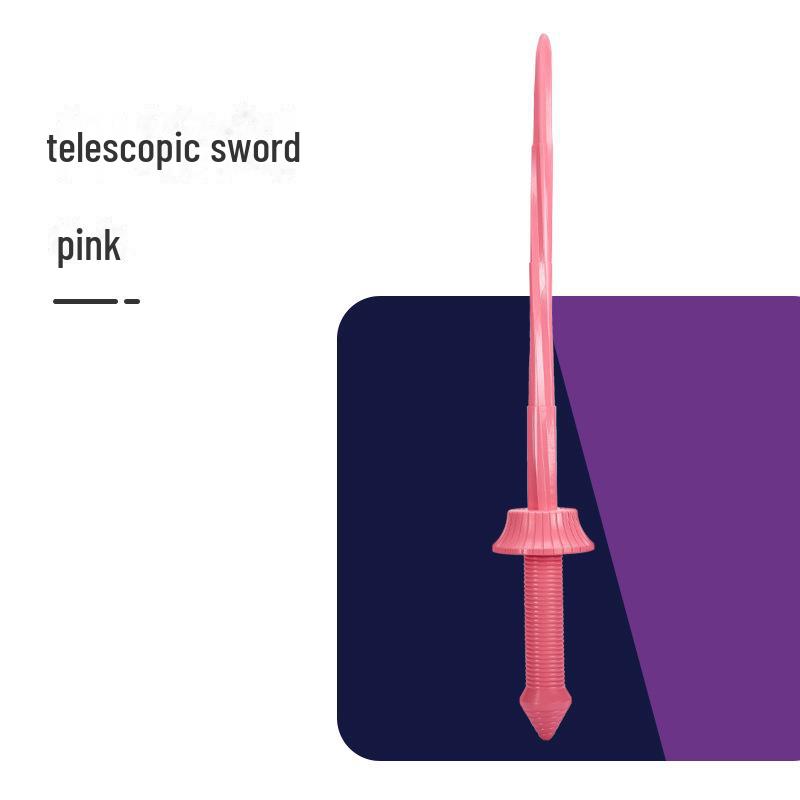 

3D Gravity Telescopic Spiral Sword Морковный нож - вращающийся игрушечный меч самурая и вестерна