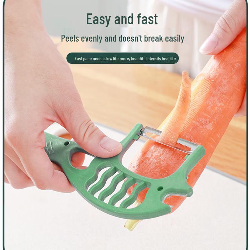 Multi-functional Kitchen Peeler and Prep Tool