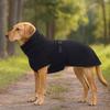 Warm Dog Anxiety Vest Windproof Dogs Calming Jacket Solid Color Pet Vest Coat  Outdoor Activities