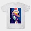 Men Black Print T-shirt Mbappe No-Cut Transfer Paper Print Cotton Tshirt