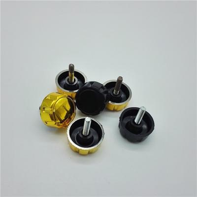 1 Stück Angelrollen-Kurbel Kurbel-Schraubenmutter Gold/Silber/Schwarz Wipparm-Schraubkappe Tackle-Zubehör
