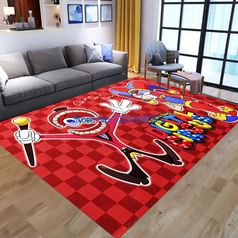 

Удивительный цифровой цирковой аниме-коврик, ковры 120x160 см, декор для гостиной, детской спальни, дивана, ванной комнаты, детский напольный коврик A 40x60cm