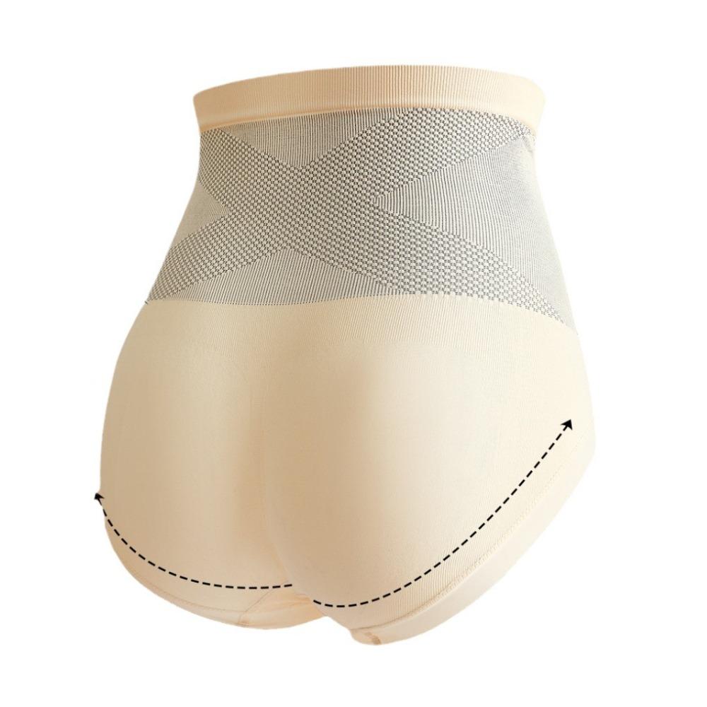 High Waist Postpartum Body Shaper Slimming Cotton Crotch Seamless Shapewear Belly Contracting Underpants Tummy Control Underwear