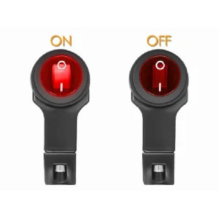 Motorcycle Spotlight Switch Light Bar/Work Light Fog Light On/Off Nylon Wiring Harness for Car Boat Truck 120W Cable Accessories