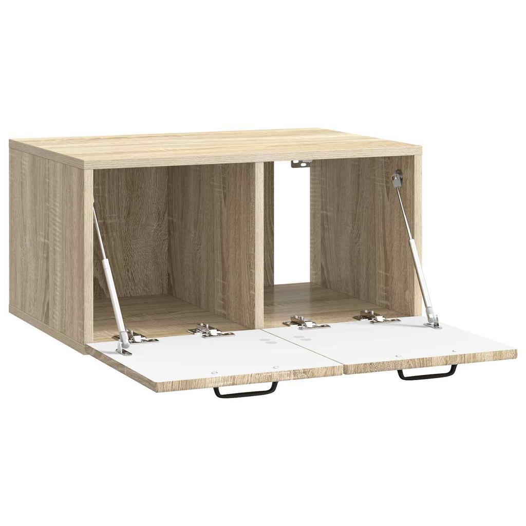 Wall Mounted TV Cabinet Sonoma Oak 59.5 x 41 x 30 cm
