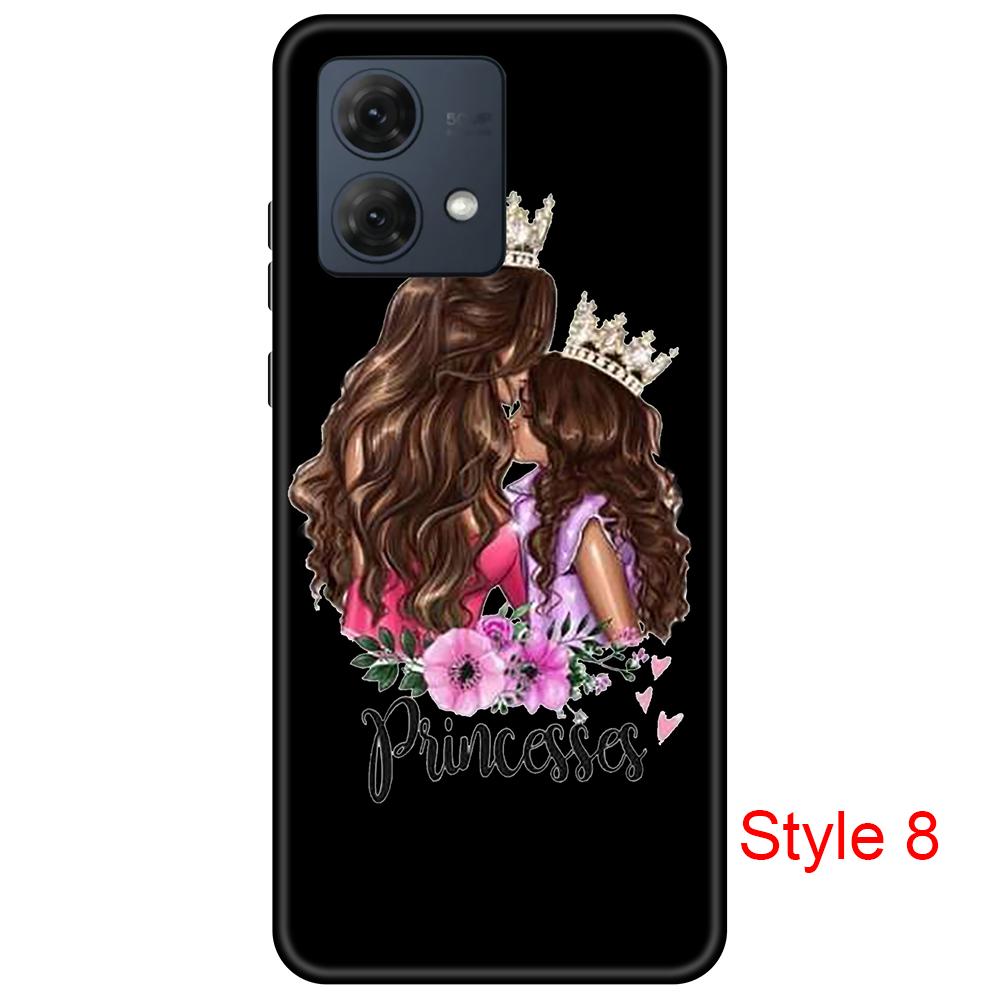 For Motorola Moto G84 Case Pretty Girl TPU Soft Silicone Cover Phone Cases for MotoG84 Protector Bumper Coque