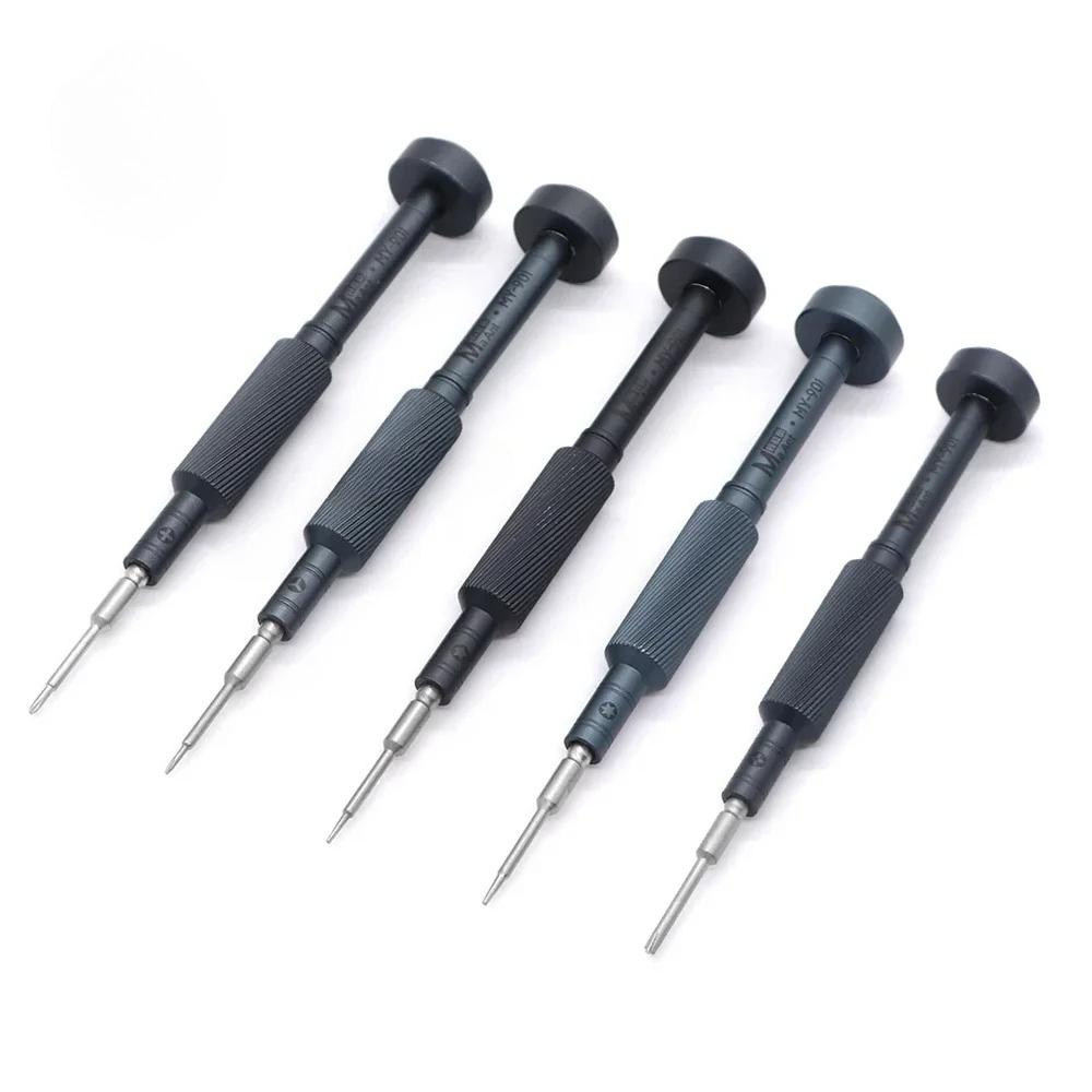 MaAnt MY-901 Precision Screwdriver 6in1 Screwdriver Set T2 Y0.6 Torx 0.8mm Hex T2 for iPhone Disassembly Phone Repair Tools Kit