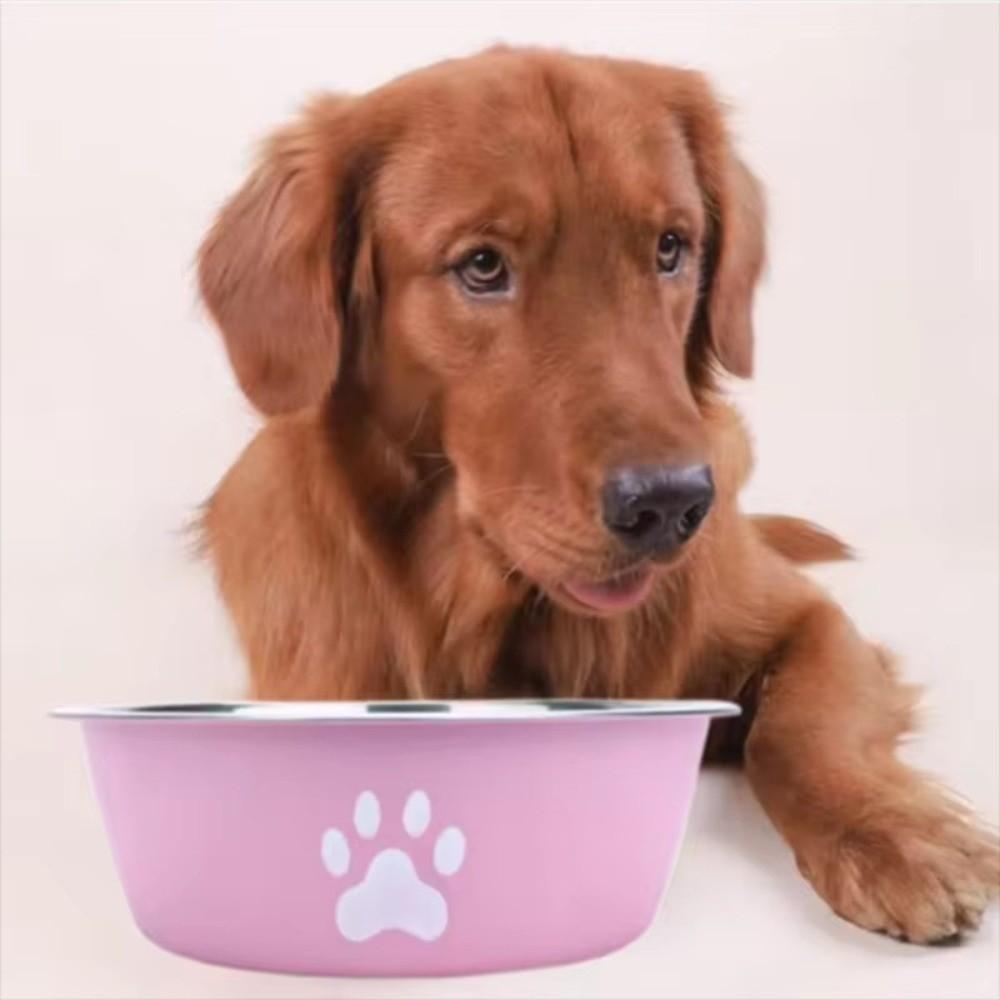 Large Capacity Dog Bowl Anti-slip Pet Feeder New Cat Bowl Suitable for Puppies