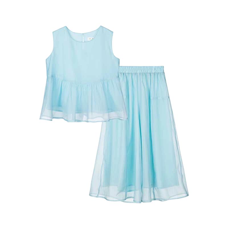 

FlooMi Girls Summer Sleeveless Two-Piece Set 165