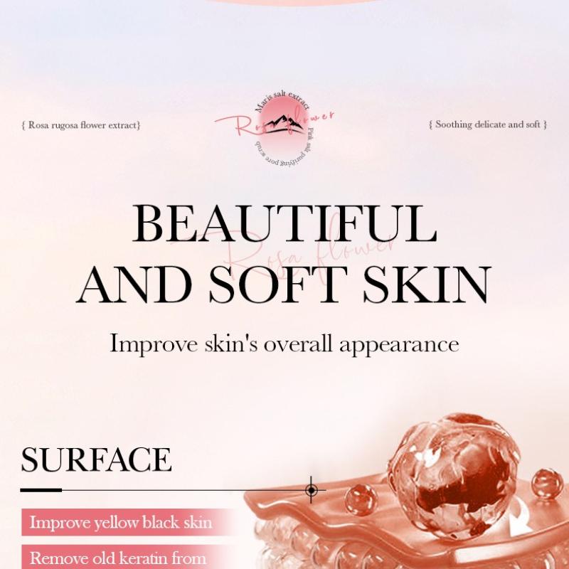Himalayan Powder Salt Scrub SADOER Pore Cleansing Body Scrub
