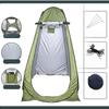 Privacy Shower Tent Outdoor for Biking Traveling Camping Green