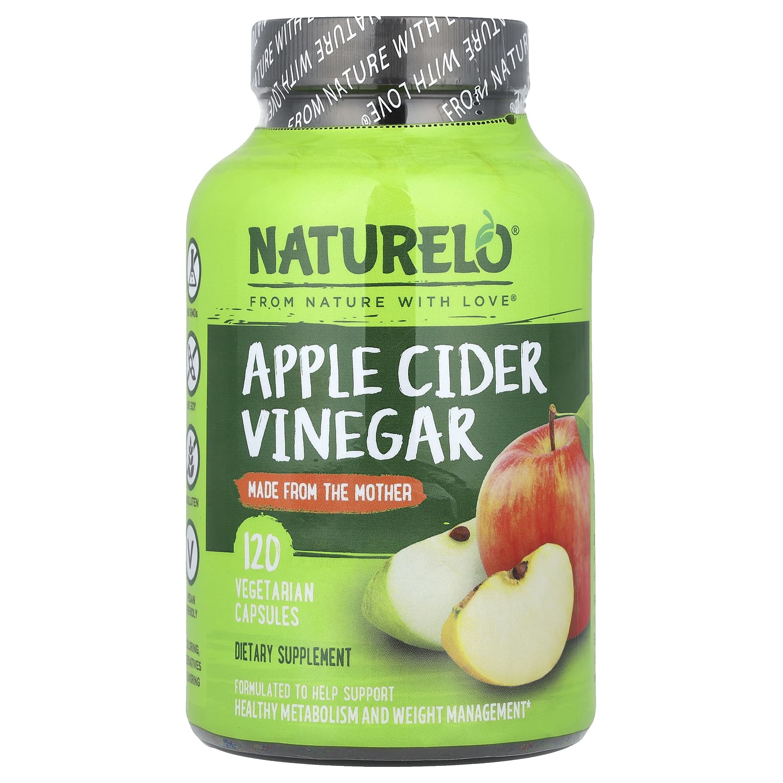 

Apple Cider Vinegar, Veggie Capsules 120