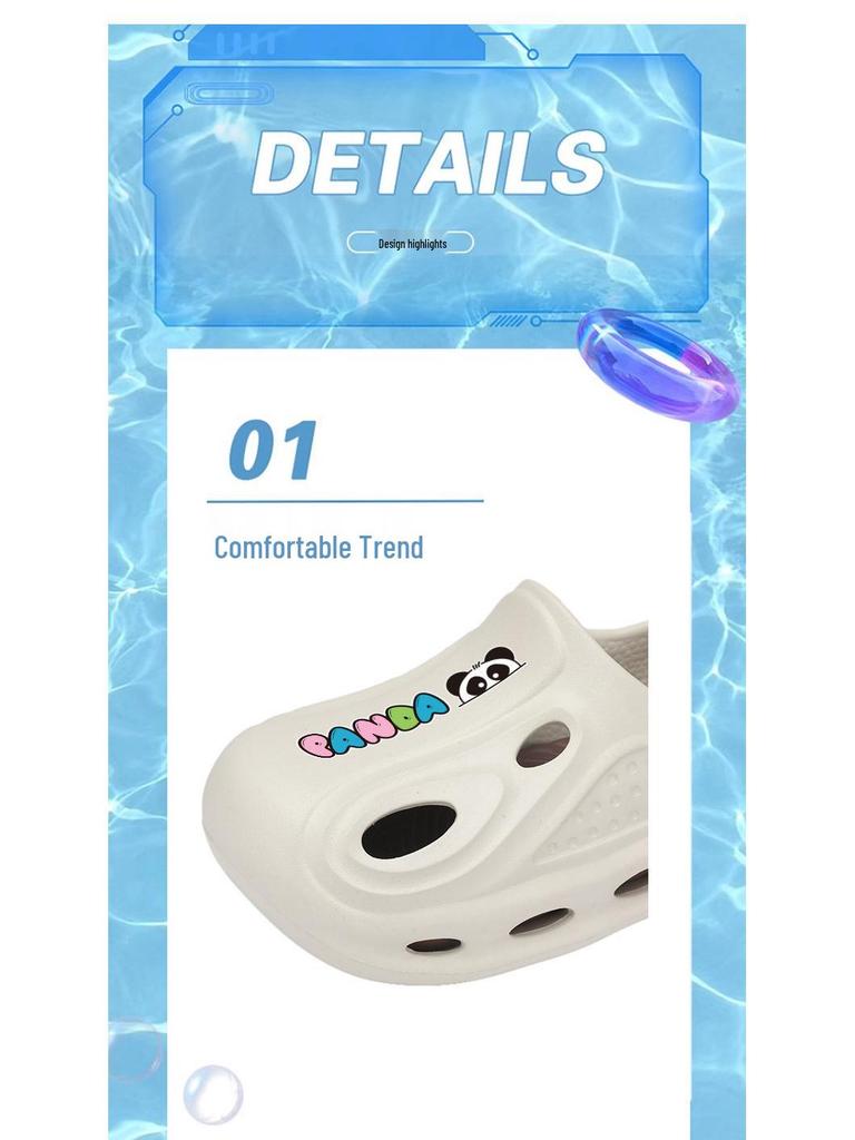 Children's Summer Slip-On Sandals: Lightweight, Comfortable Beach Shoes for Boys and Girls