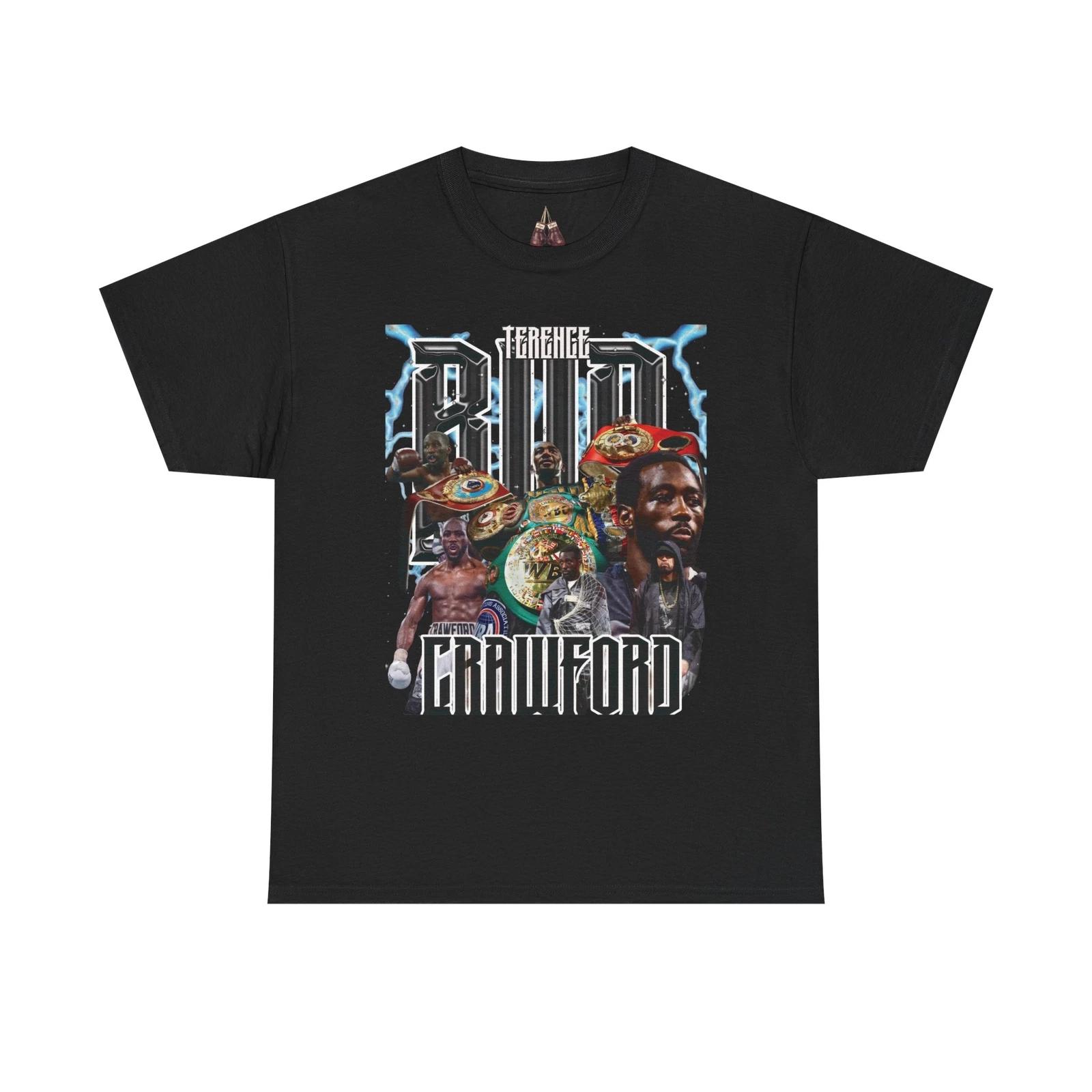 Terence Crawford 90s Vintage Bootleg Style T-Shirt Rap Tee S
