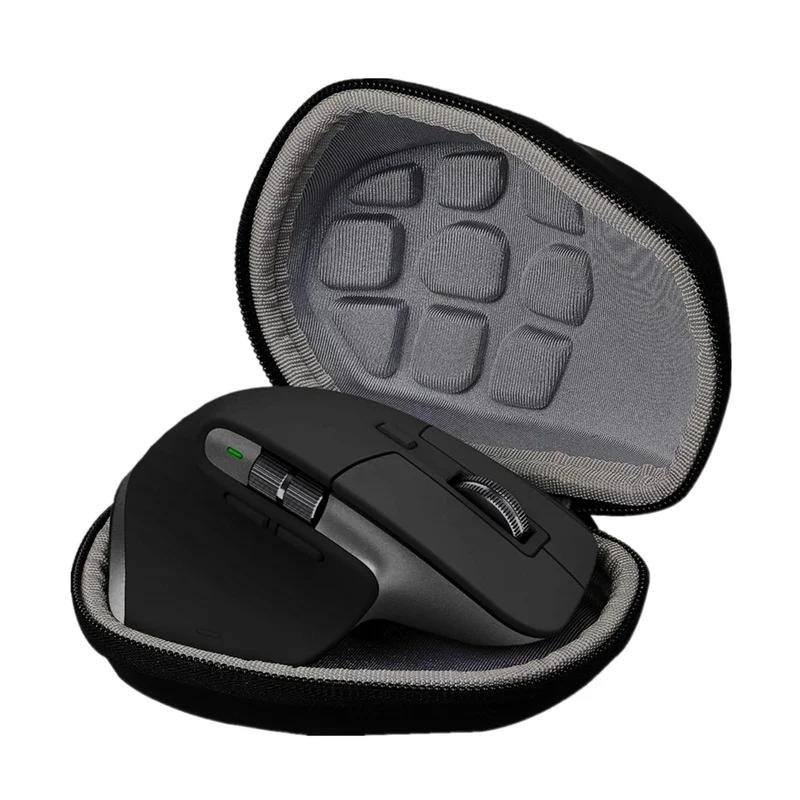 Tragbare Hartschalen-EVA-Reisetasche für Logitech MX Master 3S Kabellose Maus Wasserdichte Mäusetasche für Logitech MX Master 3S