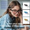 Smart glasses, Bluetooth glasses blue light lenses magnetic sunglasses UV resistant listening to music and making calls