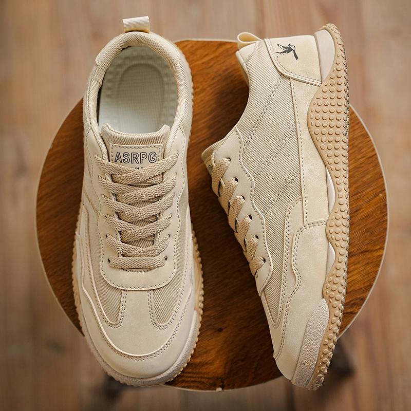 

2025 Новые ретро кеды повседневные сто ярдов большой размер мягкая подошва износостойкие спортивные туфли вулканизированная обувь прогулочные балетки zapatos 39 хаки