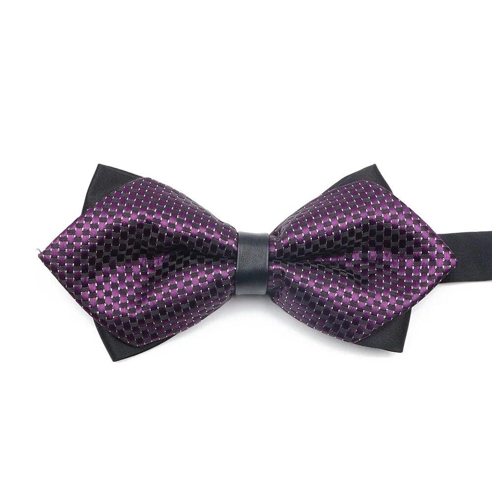 Men Bow Ties Groom Wedding Fashion Adjustable Tuxedo Bowtie Business Colorful Neckties