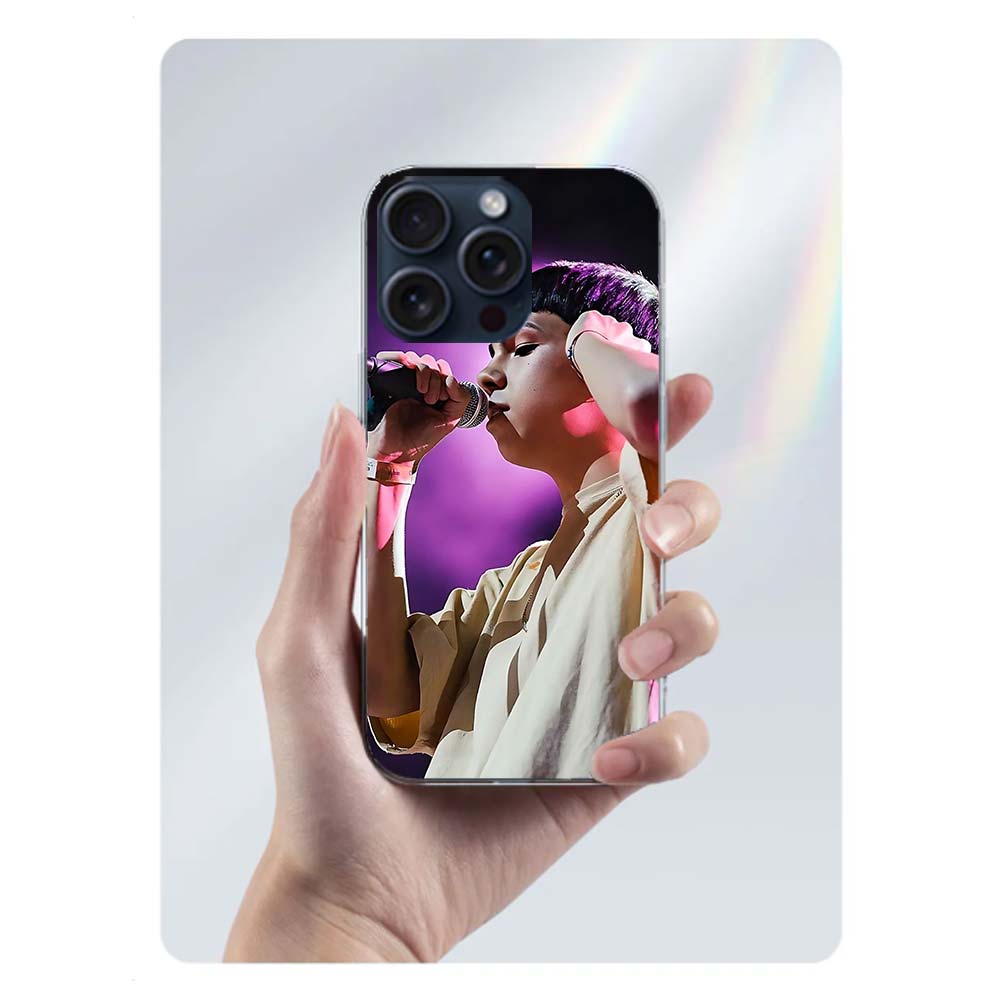 Singer M-Milo J Clear Phone Case For Iphone 17 Air 16 Pro Max 15 Pro 14 Plus 17E 16E 11 13 12 Mini Cover Cases Fundas Cell TPU C