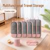 Cross-border Travel Compression Storage Set: Large Capacity, Multi-functional Clothing Luggage & Handheld Organization Bag.