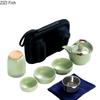 Household Tea Set Teapot Cup Portable Outdoor Kungfu Tea Set One Pot Two Cups Chinese Teas Ceremony Accessories Business Gift