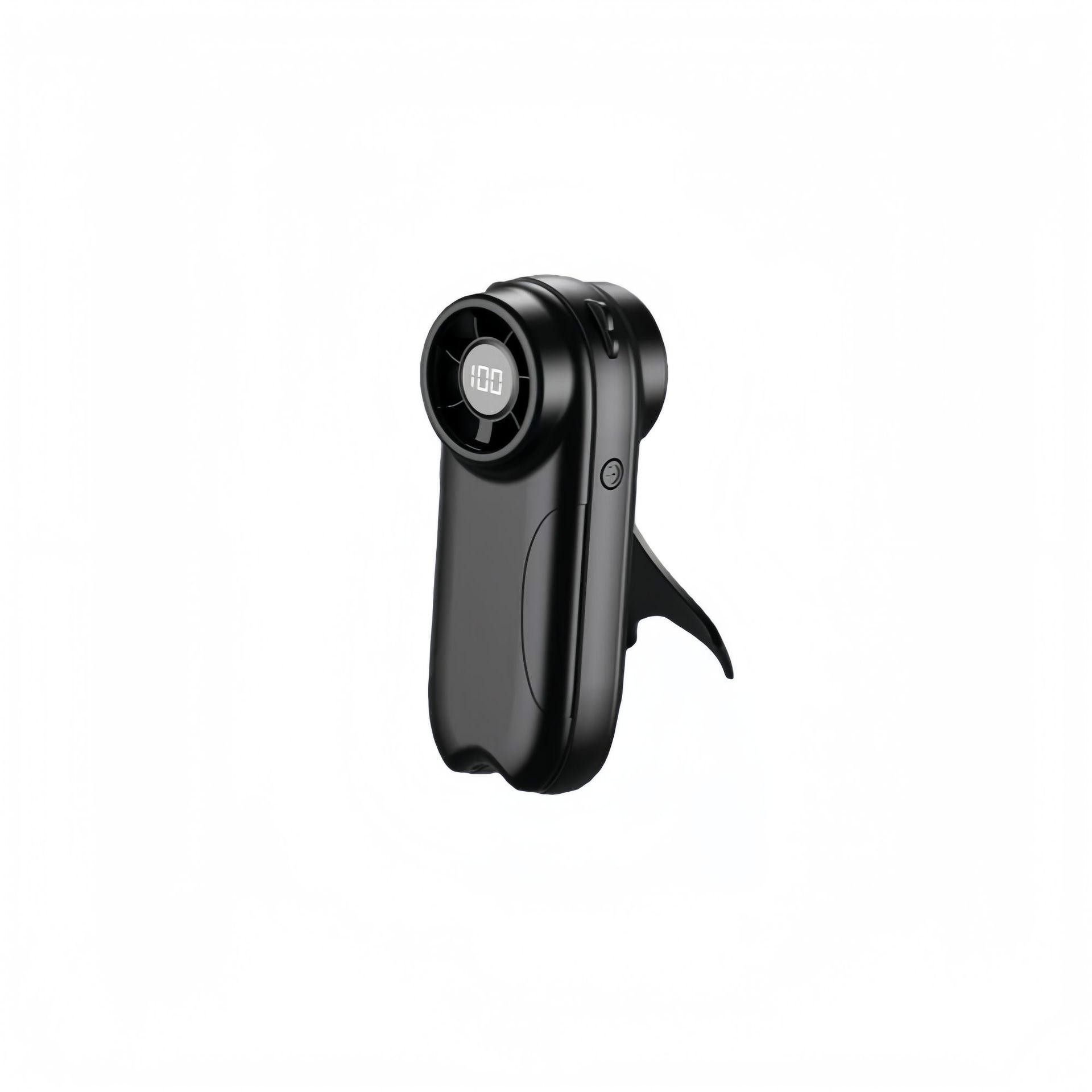 Portable USB Silent Stroller Fan with Night Light & Octopus Design 320x135x65