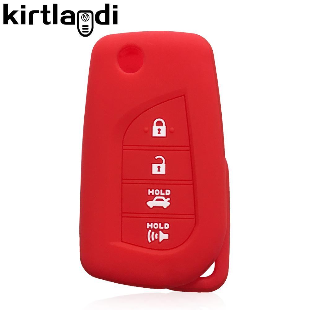 

Крышка ключа-брелока для Toyota Corolla Im Aygo Camry Levin Verso Yaris Prius Auris 2014 RAV4 Fortuner II C-HR Автомобильные аксессуары Брелок