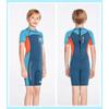 Kids Full-Body Neoprene Wetsuit Surfing Diving Swimming UV Protection 2mm Thermal Short-Sleeve Boys